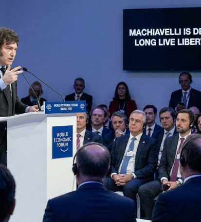 Макіавеллі остаточно мертвий! Хав'єр Мілей, Давос, Всесвітній економічний форум (2026)
